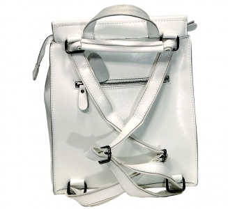 Рюкзак женский кожаный Pyato 060 White